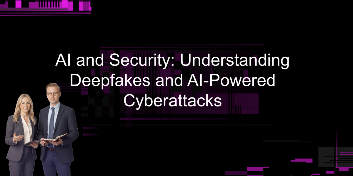The rise of deepfakes and AI-powered attacks.