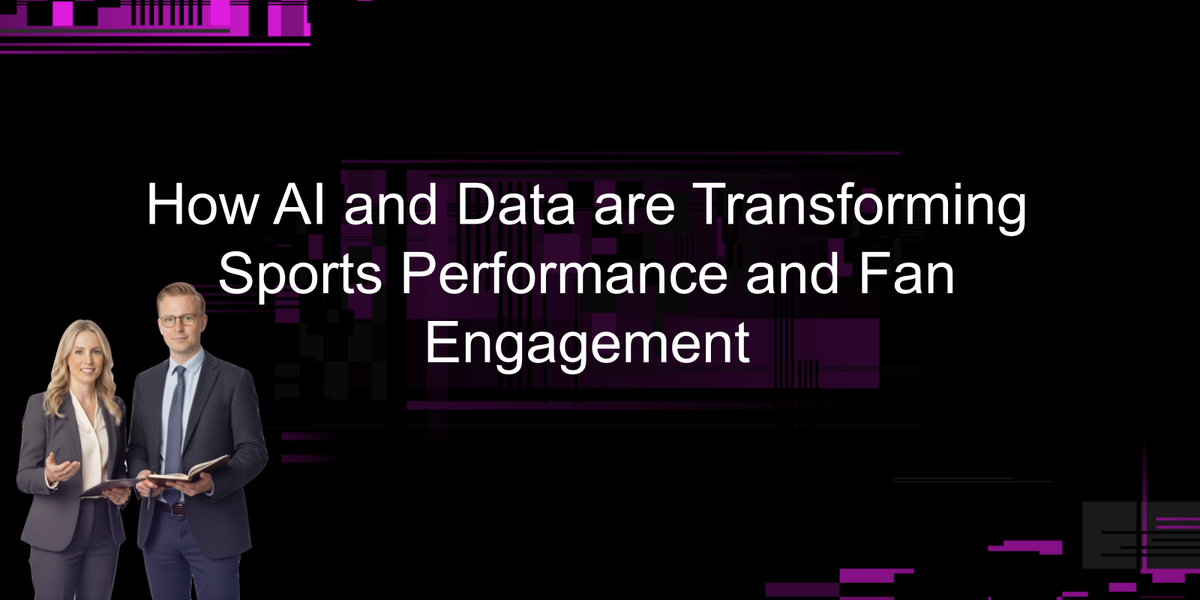 Data-driven wins on and off the field.