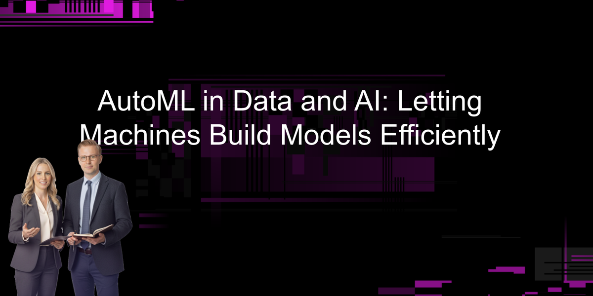 Letting machines build models.