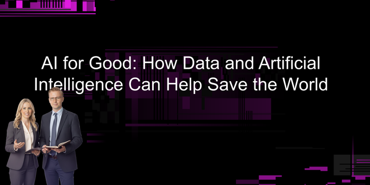 Can AI help save the world?