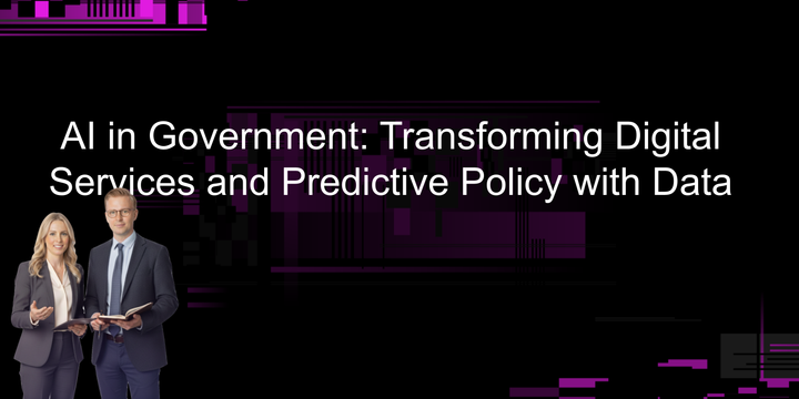 Digital services and predictive policy.
