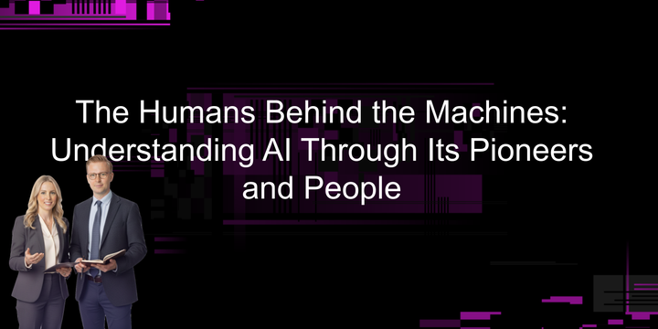 The humans behind the machines.